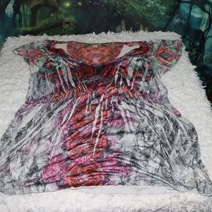 Women’s EneWorld Short Sleeve Blouse